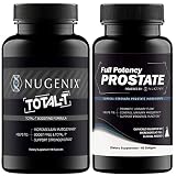 Nugenix Total-T - Free and Total Testosterone Booster for Men Full Potency Prostate Supplement for M