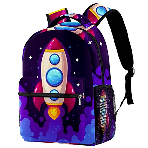 Sac à dos grand volume imprimé fraise pour femme avec rangement optimisé voyage