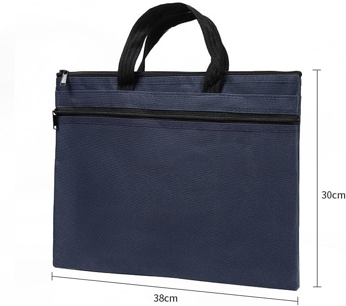 Briefcase Business Document Storage Bag Laptop Protection Handbag Material Organize Pouch Accessories image 4
