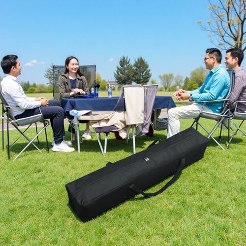 Heavy Duty Large Duffel Bag - XL Multi-Scene Organizer for Canopy Tents, Hammock Covers, Grill Tools & Folding Chairs with MOLLE Straps & Reinforced Zippers (51''(L) x7.87''(W) x7.87''(H))2