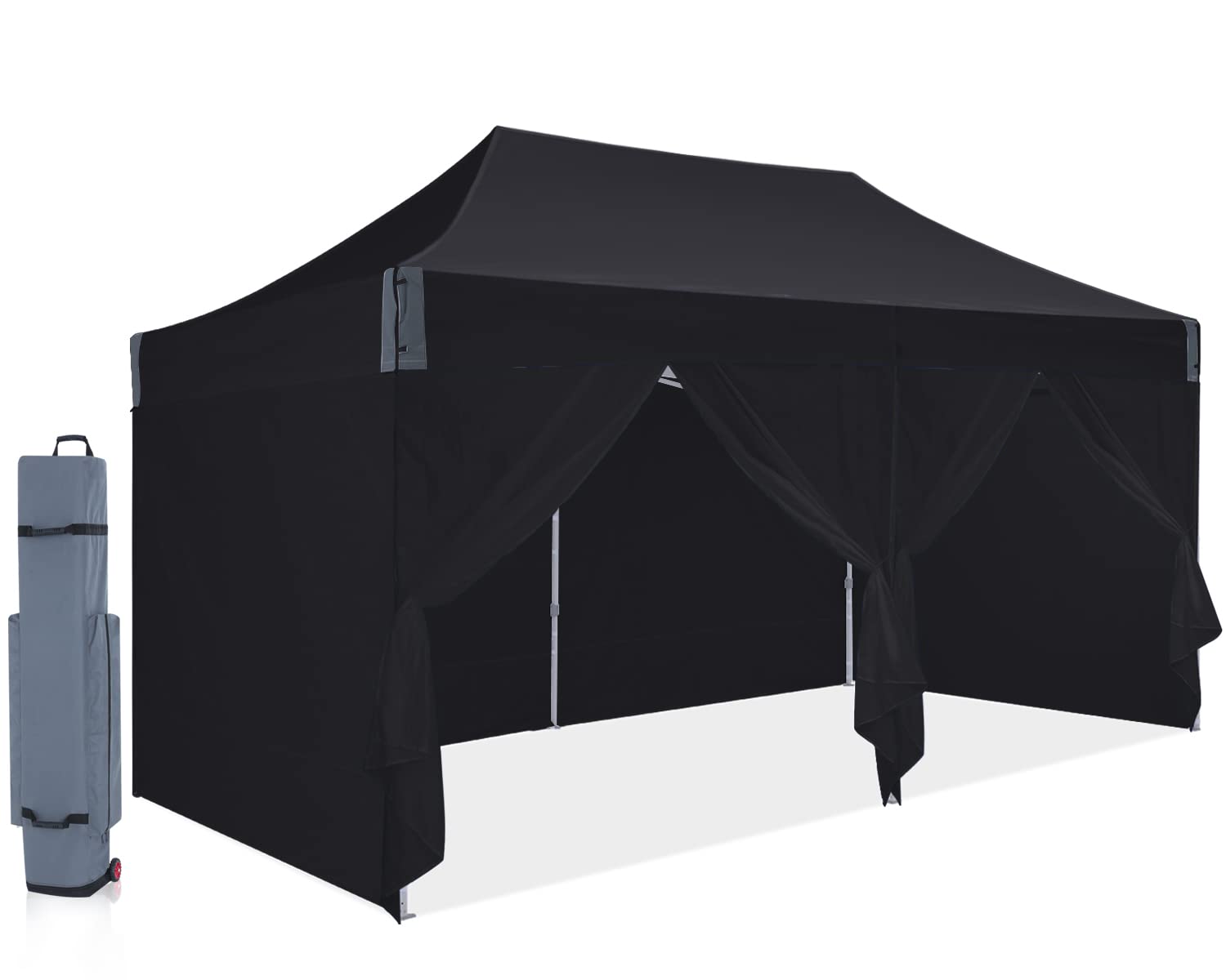 Buy OUTDOOR WIND Pop Up Canopy Tent Commercial 10'x20' Enclosed Instant