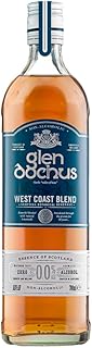 Glen Dochus West Coast Blend Non Alcoholic Whiskey, Award Winning Smooth and Mellow Scottish Non Alcoholic Spirits - Hala...