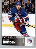 2019-20 Upper Deck Overtime #133 Brett Howden New York Rangers Official NHL Hockey Trading Card From The UD Company in Raw (NM or Better) Condition