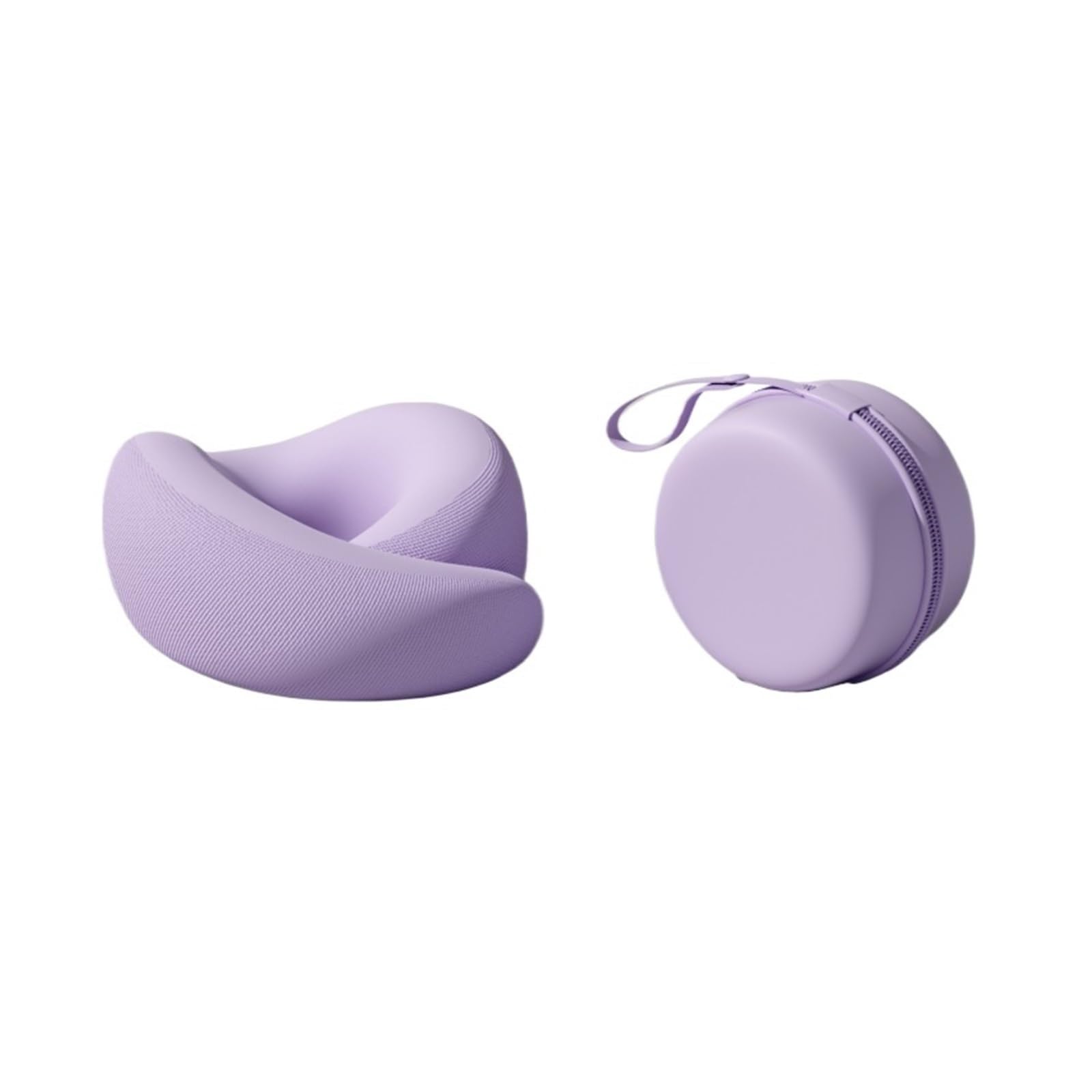 WWYYZAYC Neck Pillow Neck Support Pillow With Head Cushion Support Camping Neck Protect Soft Memory Foam Head Support(Purple)