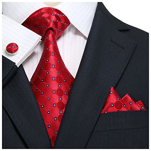 Landisun Geometric Pattern Camicia Uomo