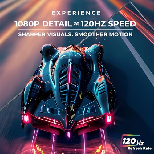 Image of Intex 24 Inch Flat Gaming Monitor | Full HD 1080p | 120Hz Refresh Rate | VA Panel | Frameless Design | Built-in Speakers | HDMI & VGA | Ideal for Gaming & Work