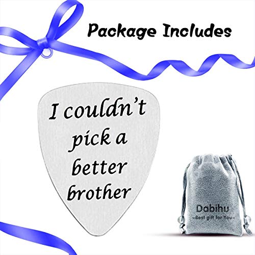Médiator de guitare en acier inoxydable avec inscription « I Couldn’t Pick A Better Brother » - Les Beatles, Paul McCartney, John Lennon, RIngo Starr, George Harrison Médiator de guitare en acier inoxydable avec inscription « I Couldn't Pick A Better Brother » – Image 8