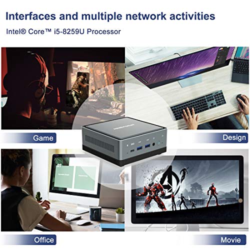 Mini-PC-de-sobremesa-Minisforum-U820-Windows-10-Pro-con-Intel-Core-i5-8259U-4C8T-8GB-DDR4-256GB-SSD-HDMIDPUSB-C-4K--60Hz-2-x-RJ45-Dual-Band-WiFi-6-BT51