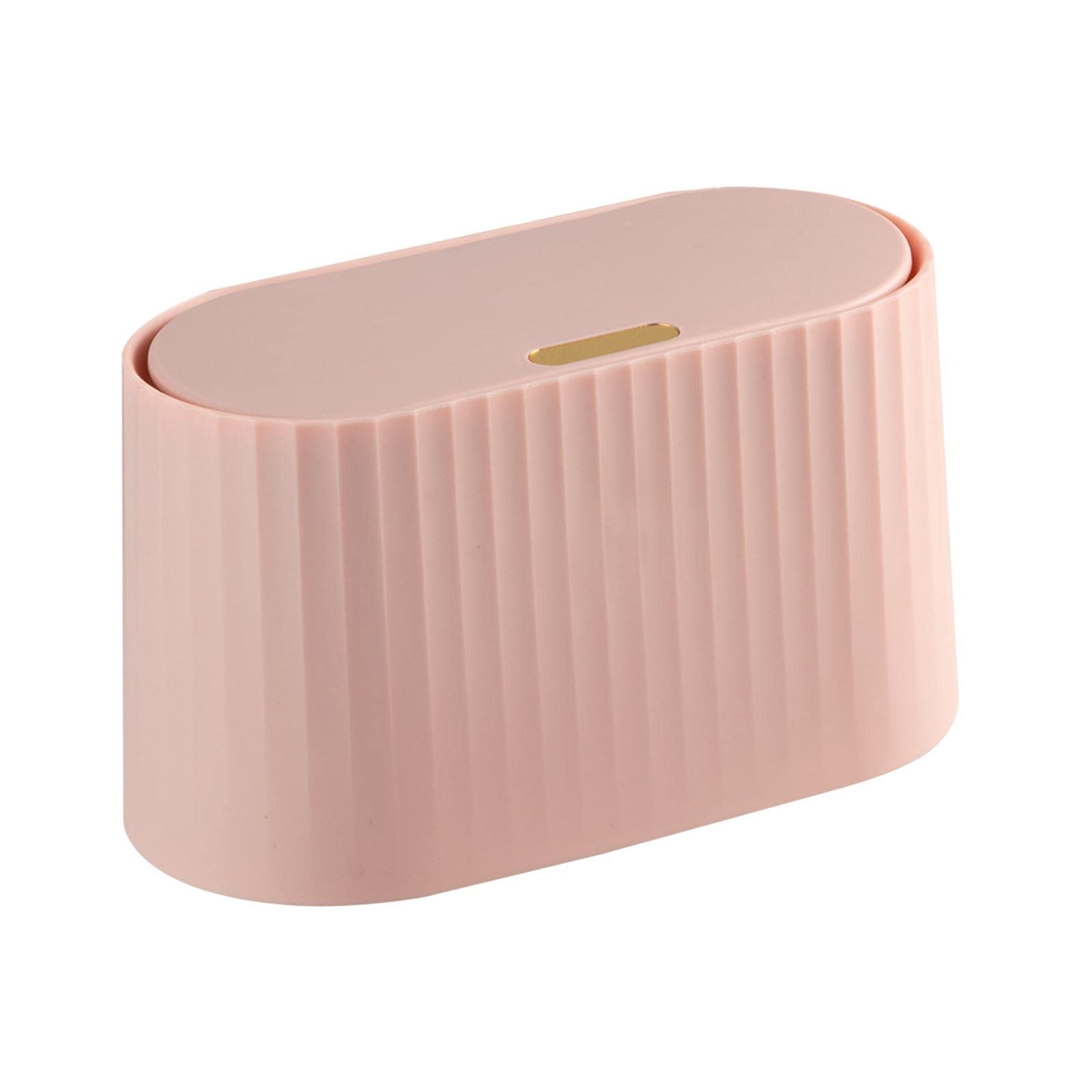CLUB BOLLYWOOD® Desk Garbage Can Storage Box for Pet Food with Lid for Desk Bedroom Office Pink| Household Supplies & Cleaning | Trash Cans & Wastebaskets|Trash Cans & Wastebaskets-image-13