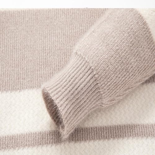 Men's Knitwear Round Neck Sweater Long Sleeve Basic Half Neck Pullover Casual Knitted Thermal Pullover Sweaters3