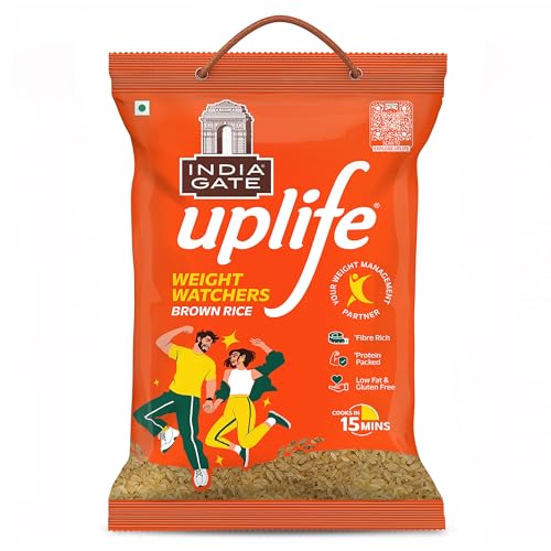 Image of India Gate Uplife Weight Watchers Brown Rice, 5kg