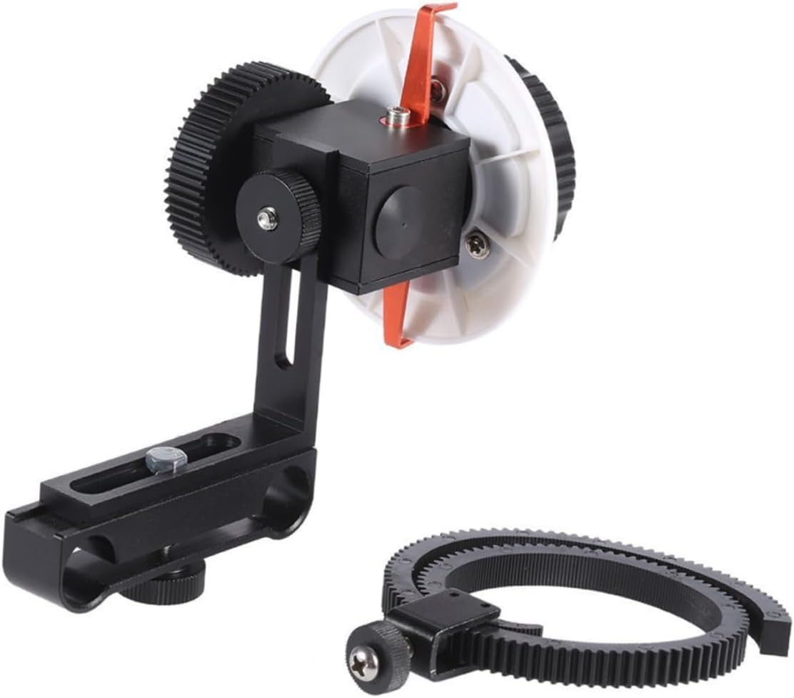 Fo Aluminum Alloy Camera Follow Focus Rig Belt for Ilcd Cameras and Easy to Assemble Follow Focus Kit
