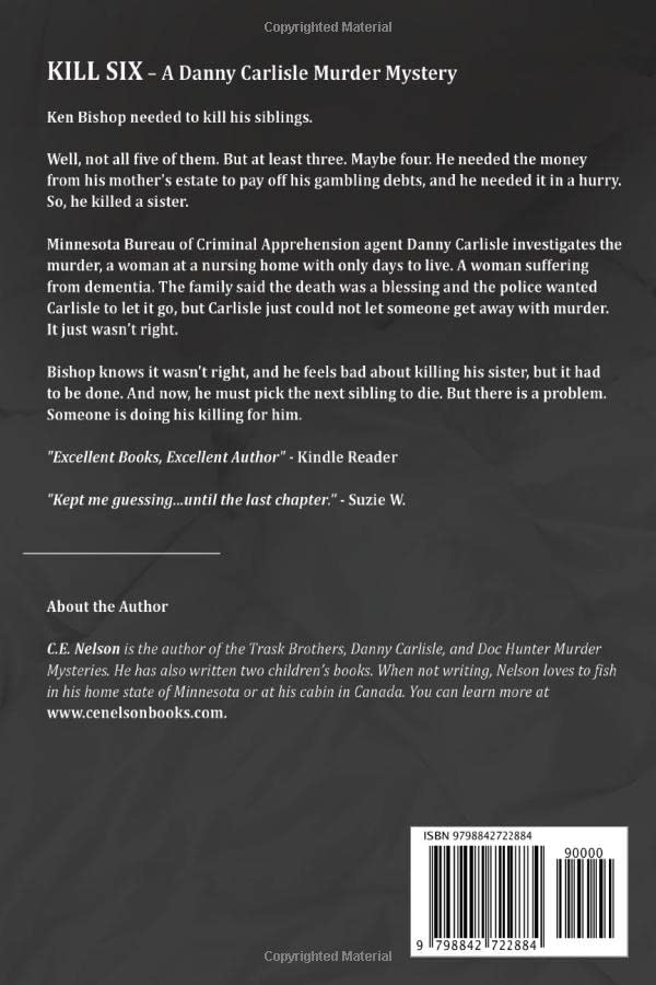 KILL SIX: A Danny Carlisle Murder Mystery - Image 2