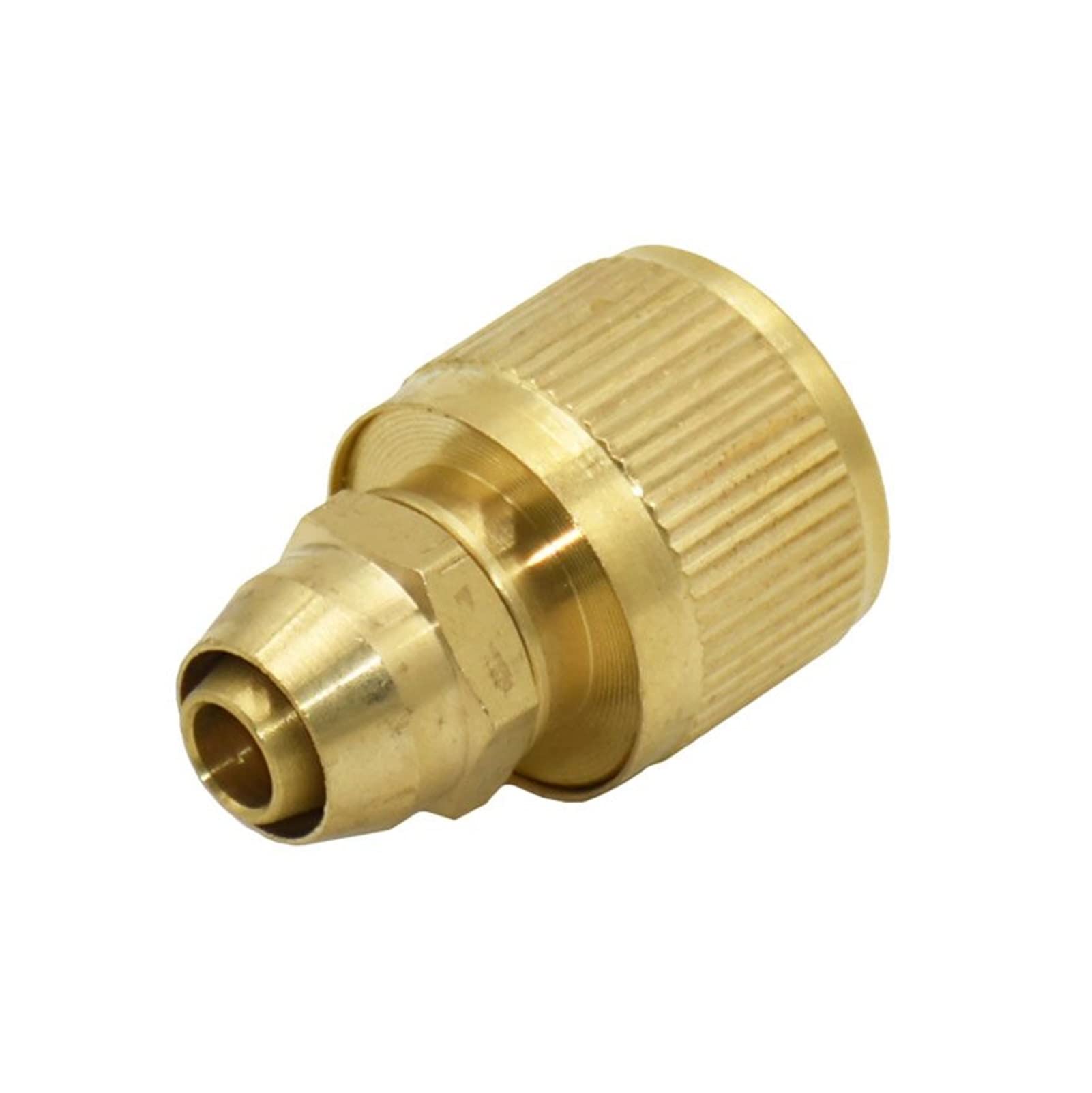 Adaptador de Conector de Manguera, Manguera de Latón de 3/8 ", Acoplamiento Rápido, Montaje Dea Deua, Manguera de Lavado de Coche Y Jardín, Accesorio para Grifo de Jardín, 1 Pieza