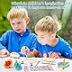 Holzkreisel Bausatz Kinder, Regerly 12 Stück Holzkreisel für Kinder Kreisel Aus Holz Zum Bemalen Und Basteln Planeten Kreisel Zum Bemalen für Jungen Mädchen 3-8 Jahre