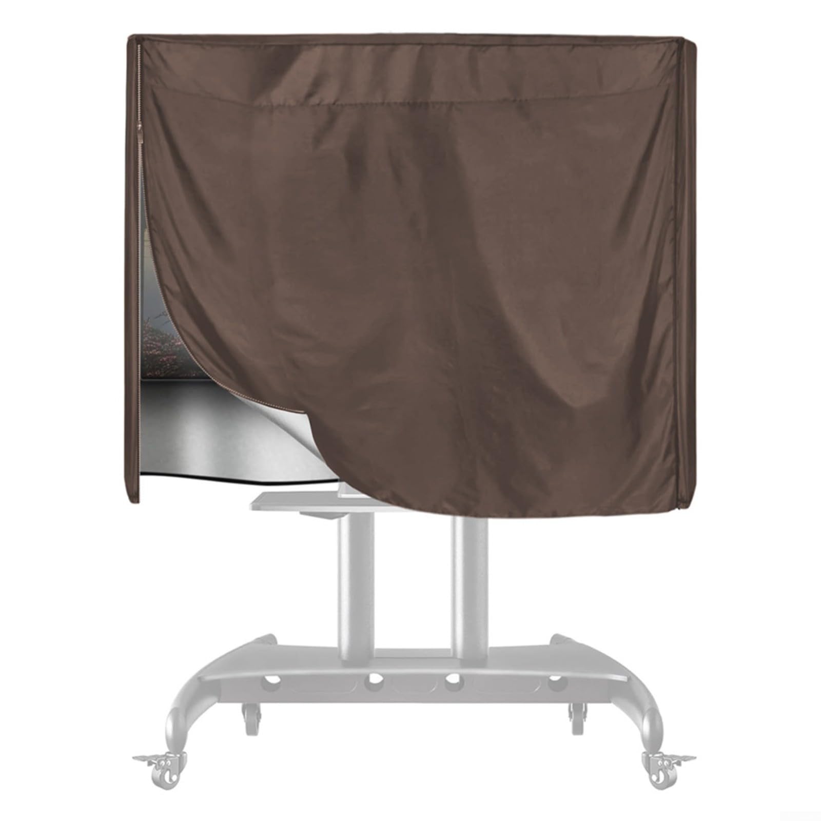 HpLive Funda para soporte de TV, funda protectora para carrito de televisión, resistente a la intemperie, tela Oxford 210D, con hebillas y correa ajustable, 168 x 117 x 51 cm, para 45-60 pulgadas