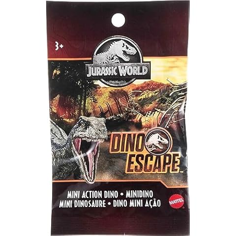 Jurassic World Mini Dinosaur Action Figure with 1 or 2 Movable Joints Iconic to Its Species, Realistic Sculpting & Decoration, Great Collectible Gift Ages 4 Years Old & Up, Styles May Vary Cover