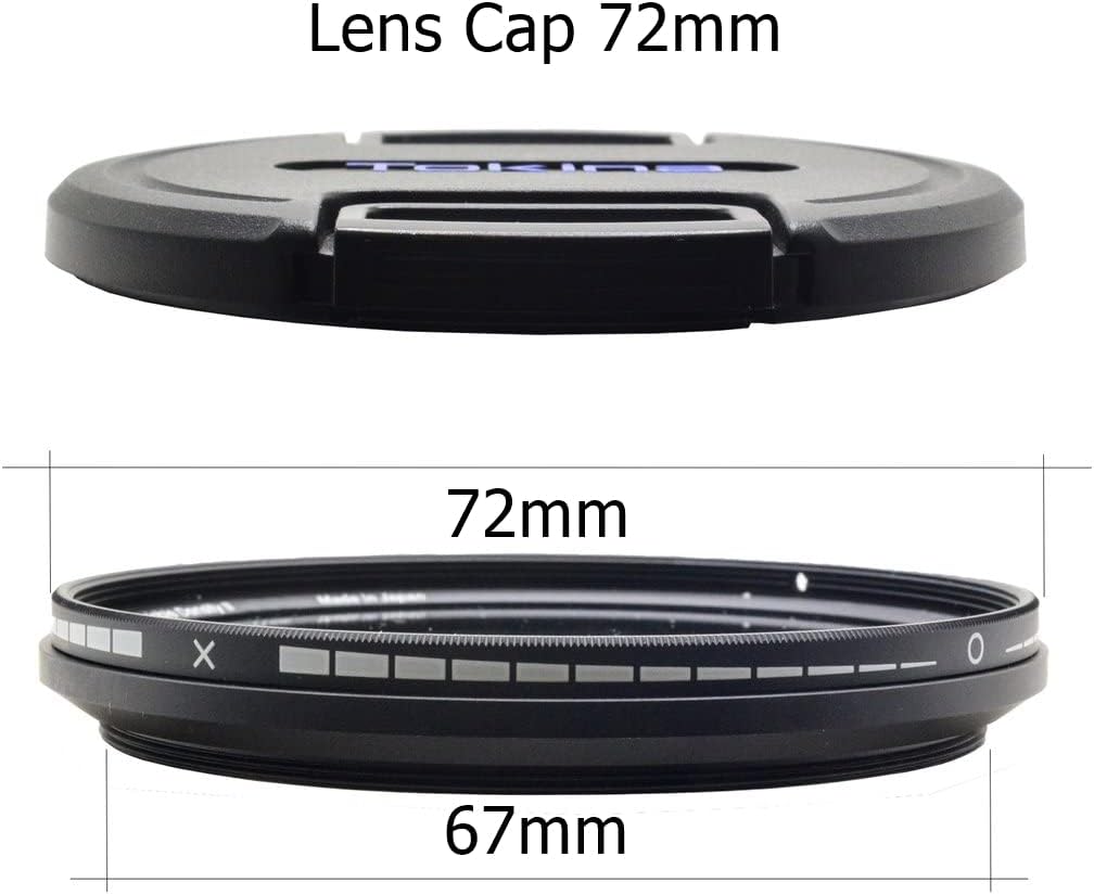 Hoya 67mm Variable ND Filter II – 1.5 to 9 Stops (ND3-400) Density Camera Lens Filter – Multi-Coated Optical Glass & Thin Frame Minimizes Vignetting with Knob for Smooth Rotation (Accepts 72mm Cap)