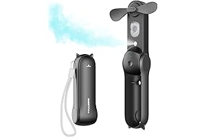 SWEETFULL Hand Held Misting Fan - The Ultimate Portable Cooling Solution For Summer