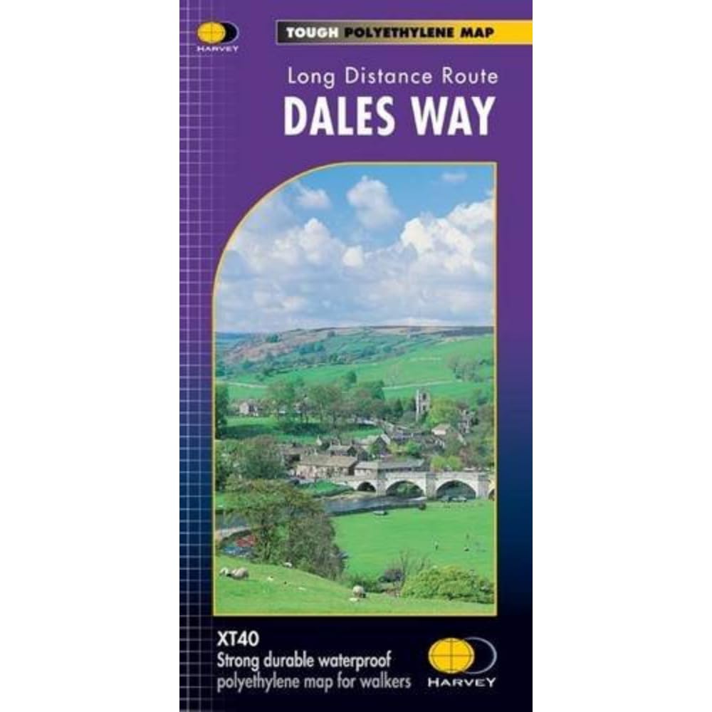 Dales Way: XT40 (Route Map) (Trail Map XT40)