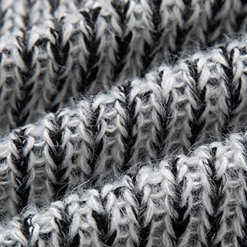 Mens Zip up Hoodie Mohair Horn Button long coat Casual Heavyweight Knit Cape Style Hooded Sweatshirts fleece jackets3