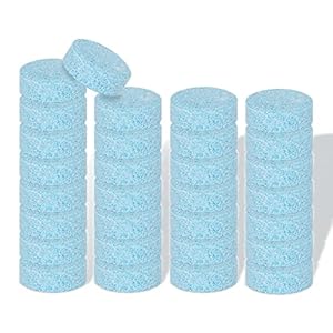 Wemk 30PCS Car Windshield Glass Concentrated Washer, Car Effervescent Washer Tablets, Glass Solid Wiper Cleaning Tablets…