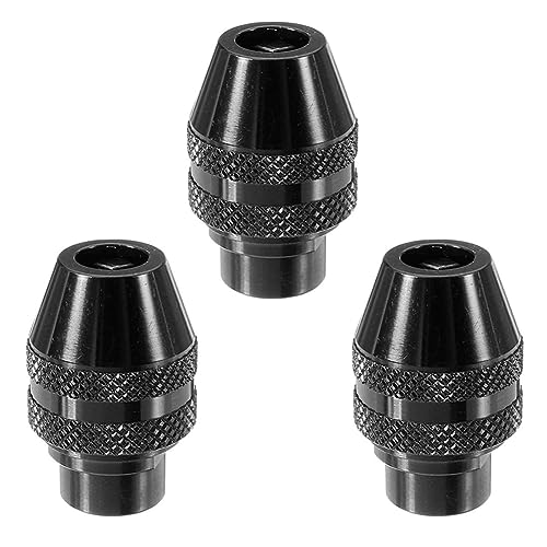 Teocpai 3 Pièces 4486 Mandrin pour Dremel Mandrin Sans Clé à Changement Rapide Pour Dremel 4486 Outils Rotatifs 3000 4000 7700 8200