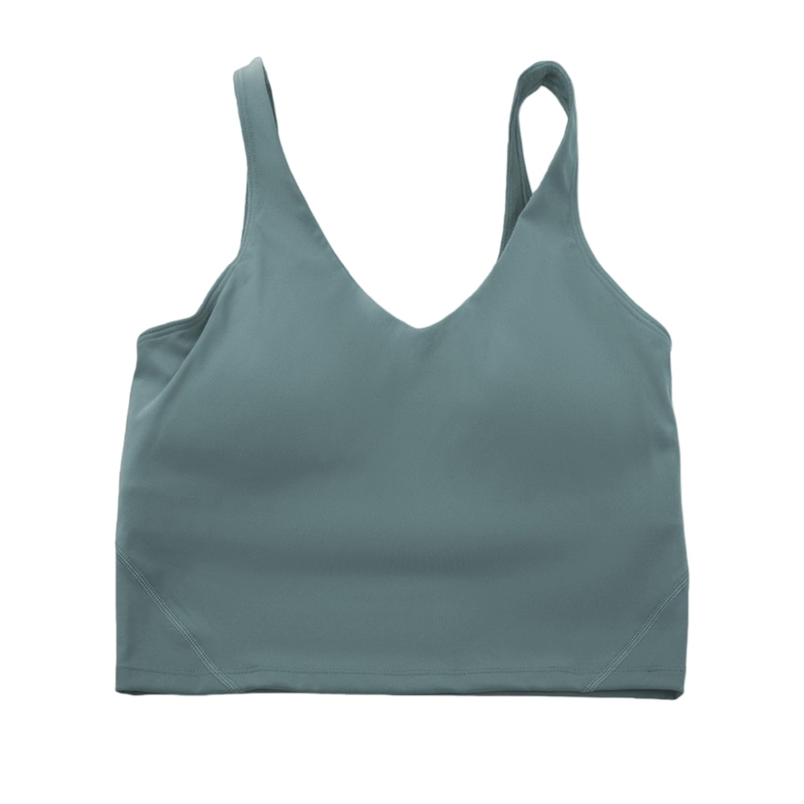 Sujetador Yoga Deportes En Forma De U Espalda Fitness Correr Respirable Secado Rápido Mujeres Sujetador-White-l-8