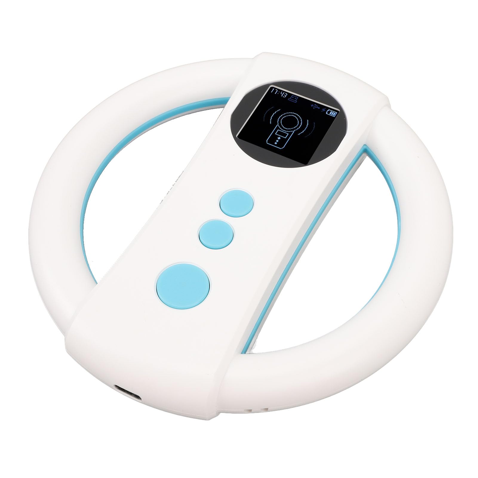 Lecteur de Puces pour Animaux de Compagnie Haute Fréquence, Scanner de Puces pour Animaux de Compagnie Portable, Lecteur d'identification d'animaux avec Lecture à Double Fréquence et
