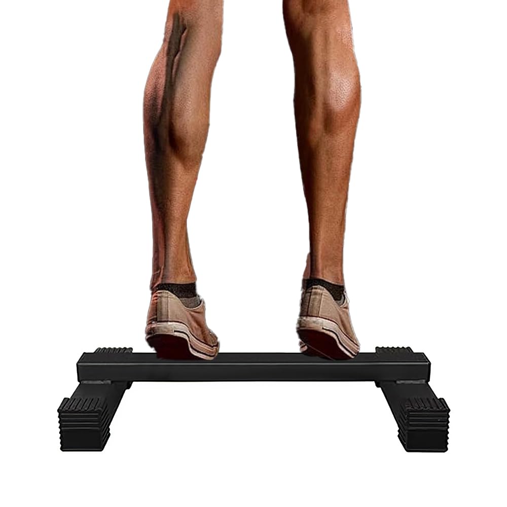 Standing Calf Raise Machine & Calf Lifting Bar - Multi - Use Fitness Pedal for Squats, Calf Stretching & Strength Training