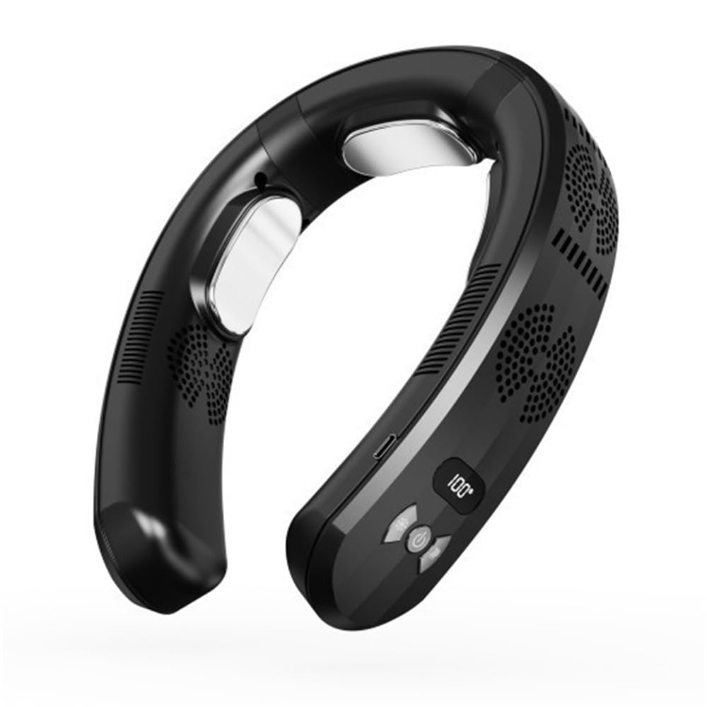 （新品同様）TVTネッククーラー ・2024年夏新型・3段階風量＆冷感調節 Amazon | TVT首掛け扇風機 ネッククーラー【2024年夏新型・3段階