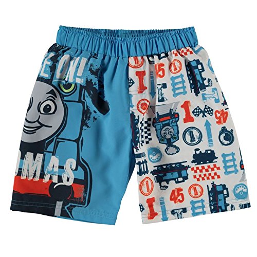 Thomas und seine Freunde - Short de Bain - Garçon Bleu Bleu Medium - Bleu -