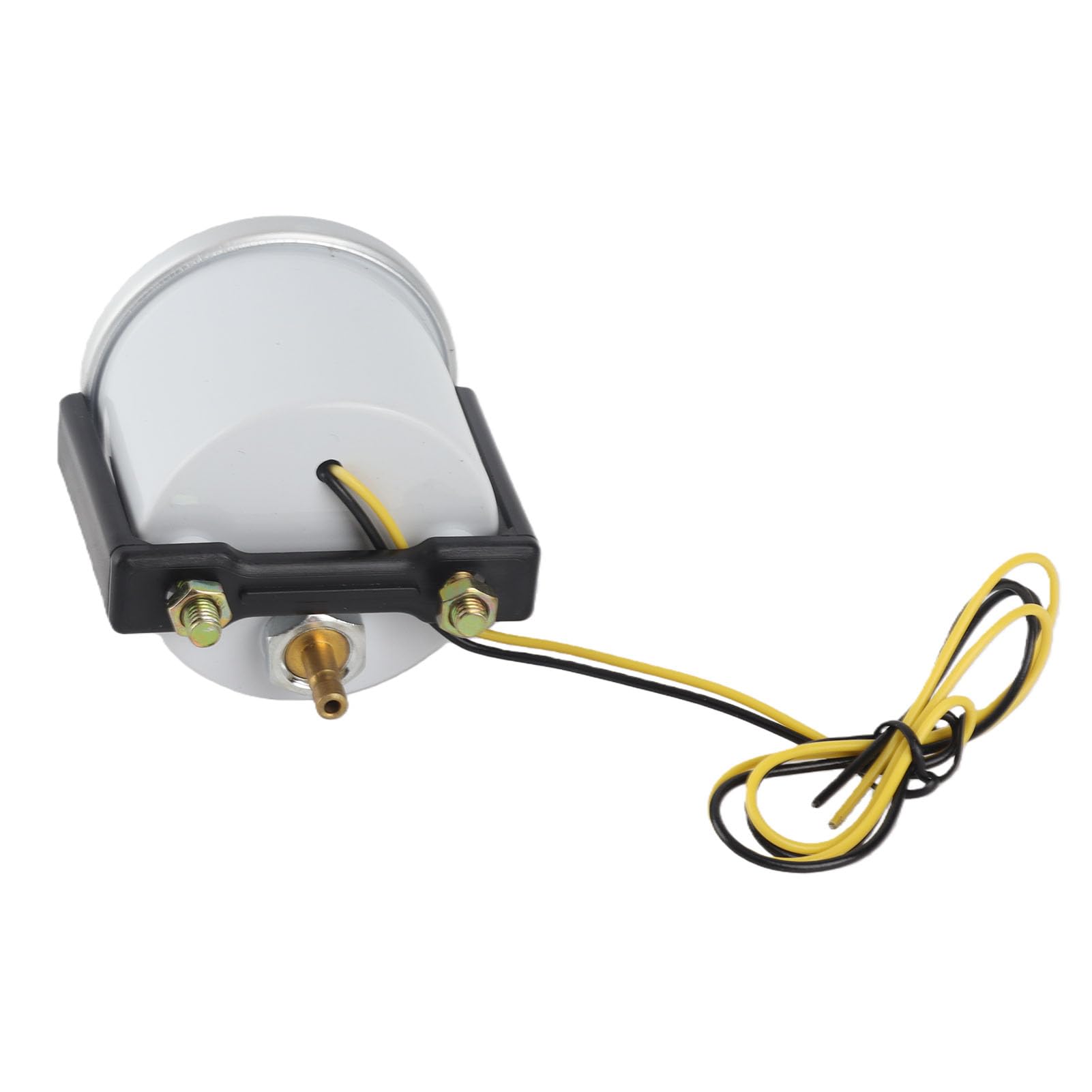 Digital LED Turbo Boost -metro, Alta Precisione Funzionamento Facile per Universale Auto 2 Pollice Diametro, Metallo nero, Posizionamento Anteriore