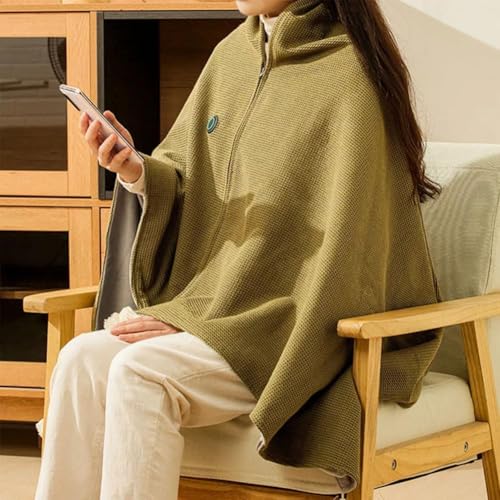 Portable Heated Shawl Wraps For Women, Curvybody Heated Shawl Cordless2