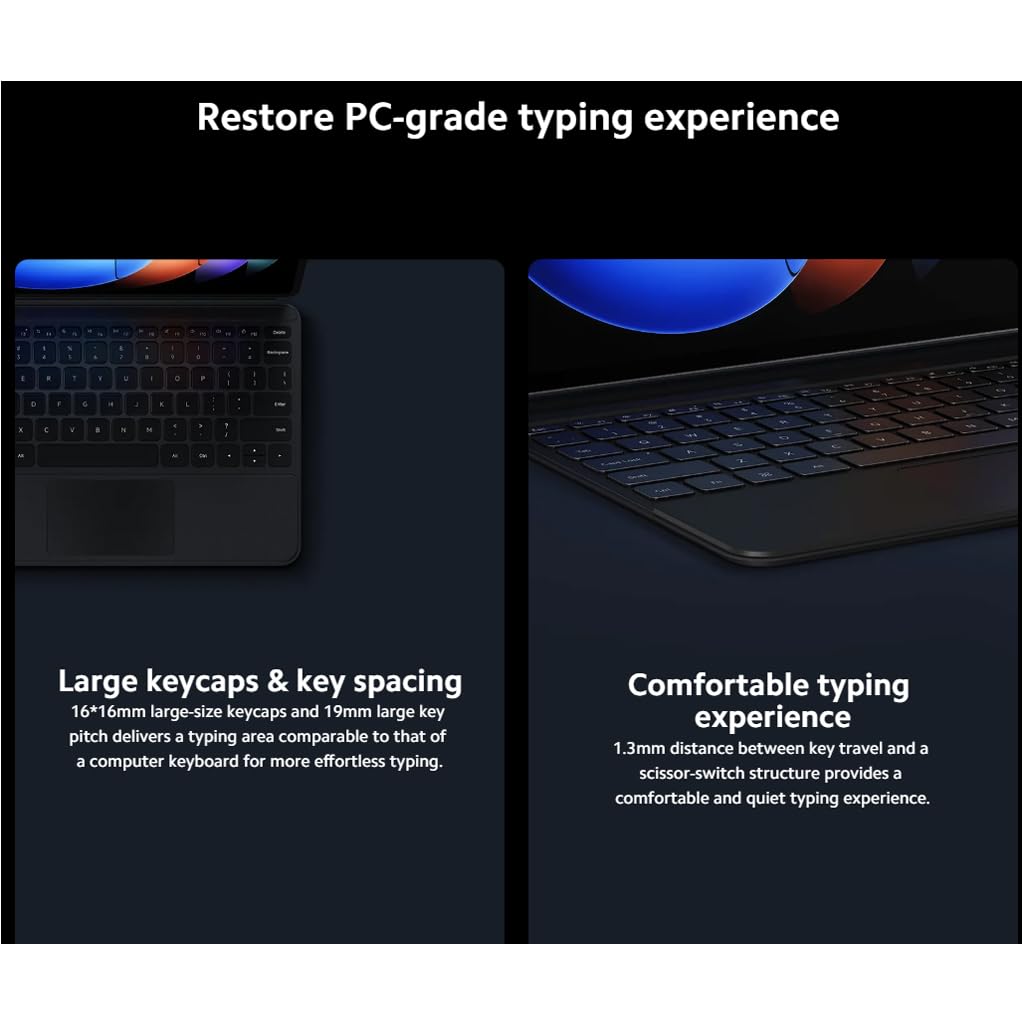 Smart Keyboard for Xiaomi Pad 6S Pro (2024) 12.45