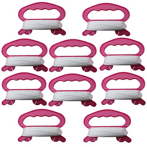 Xinlinke Kite String Spool 100ft Kids Mini Kite Line Flying Accessories with Pink
