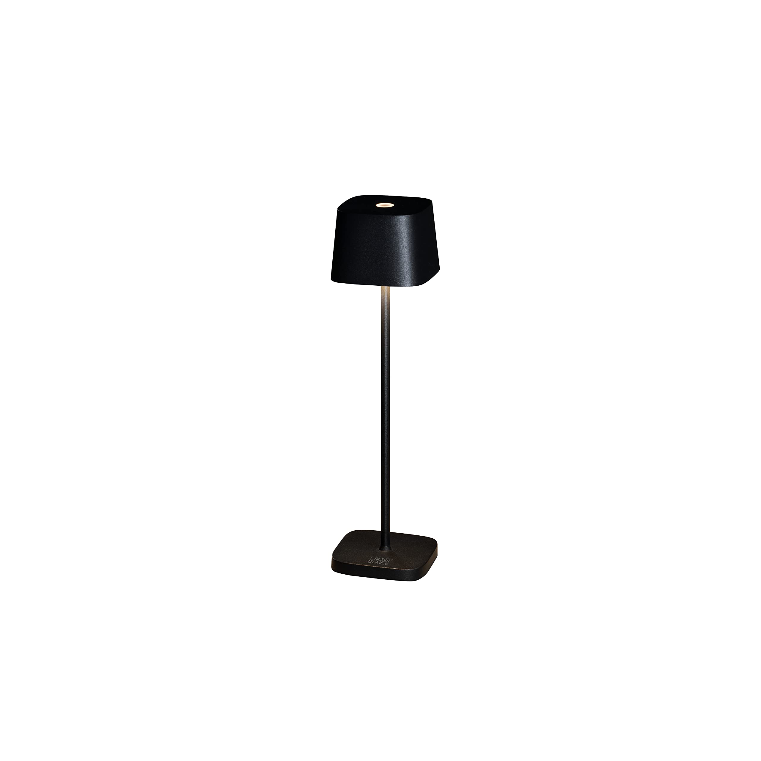 Konstsmide Akku-Tischleuchte Capri Mini schwarz | Indoor/Outdoor | 7829-750, 7 x 20 x 7 cm