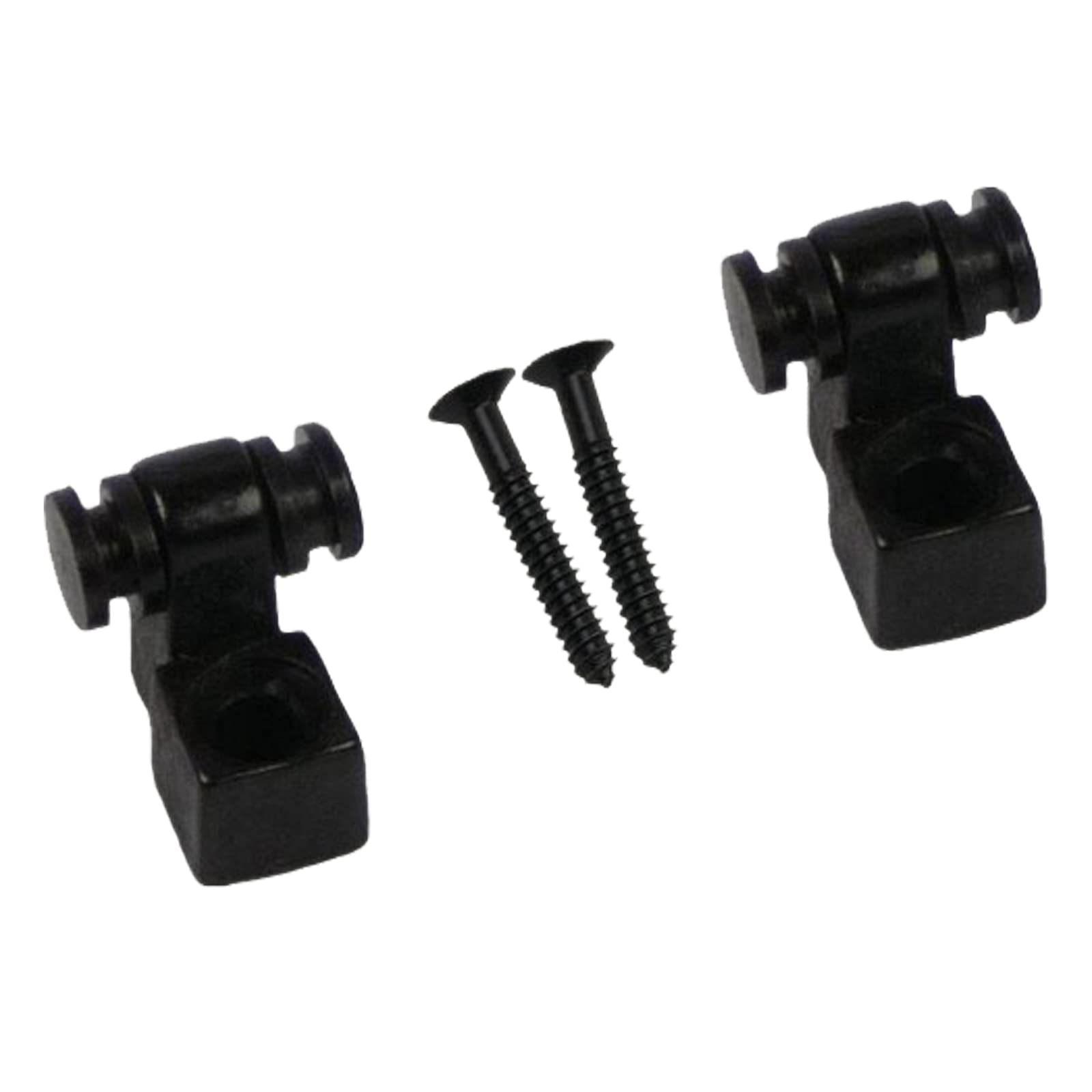 4 Pièces Retenue D'Arbre Corde Guitare Électrique YINETTECH - Accessoire Strat Tele Noir
