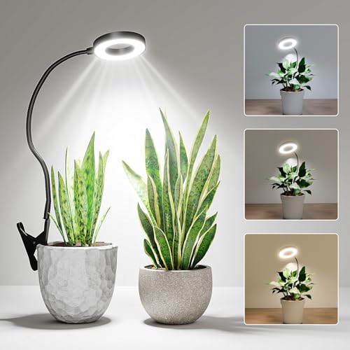 Bamworld Pflanzenlampe LED Vollspektrum Grow Lampe mit Timer &...