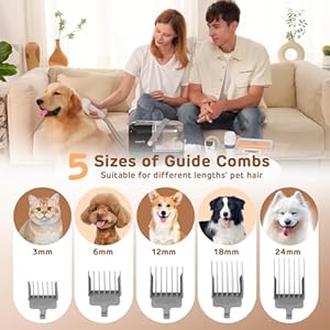 Dog Grooming Vacuum Kit 3l Pet Grooming Vacuum with 7 Pet Grooming Tools Dog Vacuum for Shedding Grooming at Home with Low Noise Electric Clipper and Brush Black  Cucciolini Doodles Dog grooming vacuum kit 3l pet grooming vacuum with 7 pet grooming tools dog vacuum for shedding grooming at home with low noise electric clipper and brush black   cucciolini doodles