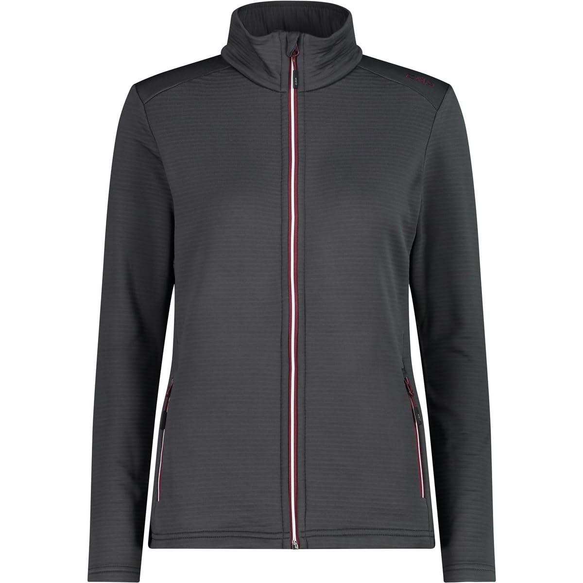 CMP - Woman Jacket, Anthracite-Burgundy, L