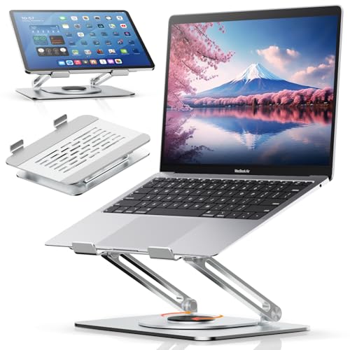 Amazon.co.jp: ZEEKK ノートパソコンスタンド 360回転式 PC/タブレット