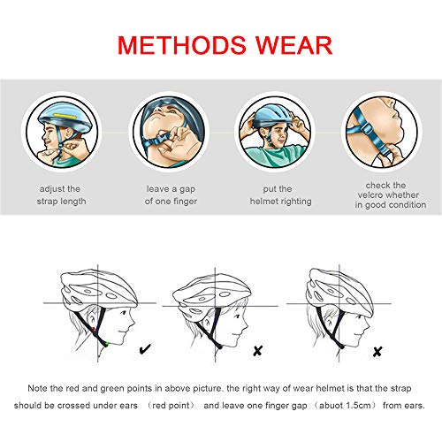 Helmets for Kid Sports Safety Protective Gear Set with Knee Pads/ Elbow Pads / Wrist Guard for 3-8 Years Toddler Bicycle Skateboard Skating Scooter Cycling Riding - Thumbnail 3