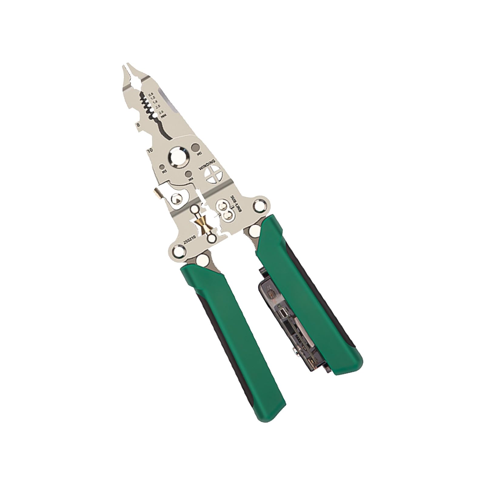 Accuracy Wire Strippers Cutter with Voltages Tester Nonslip Handle Suitable for Electricians and Craft Projects Multifunction Wire Cutter
