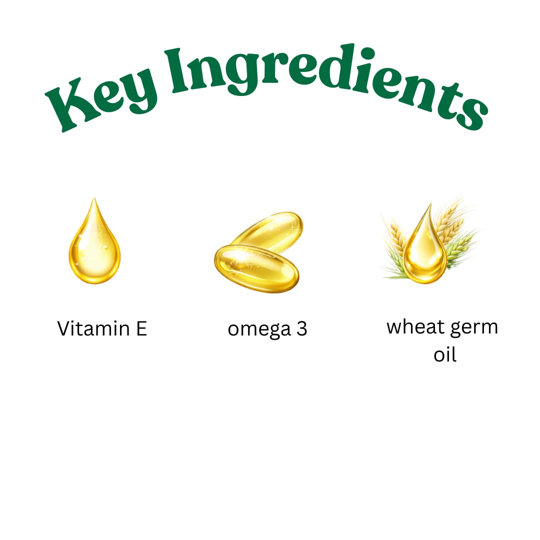 Odium-E Natural Vitamin E Softgel Capsules with Omega-3 Fatty Acid & Wheat Germ Oil | Vitamin E Supplement for Skin, Hair & Nails | Daily Nutritional Support (Pack of 20 Capsules) — Amazon image 5