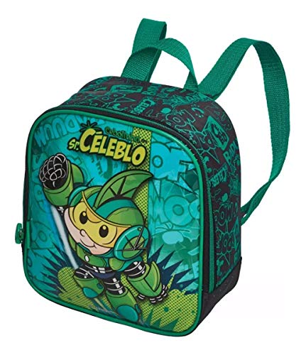 Kit Mochila Escolar Cebolinha Robô Astronauta Rodinhas G