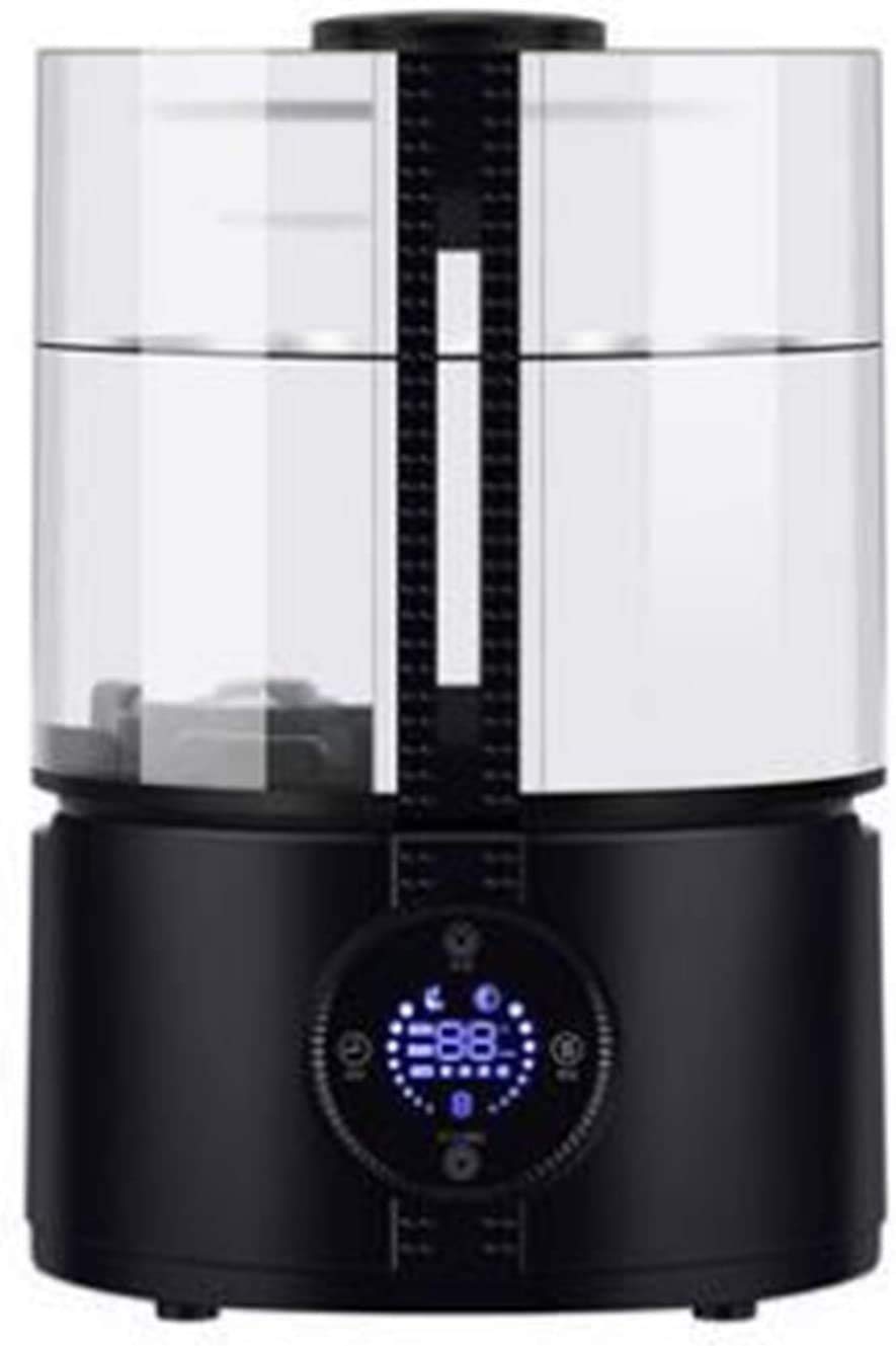 Humidificador 5L Humidificador de niebla fresco para dormitorio, humidificador ultrasónico para habitación grande, humidificador tranquilo para bebés, humidificador de aire con nivel de niebla ajustab