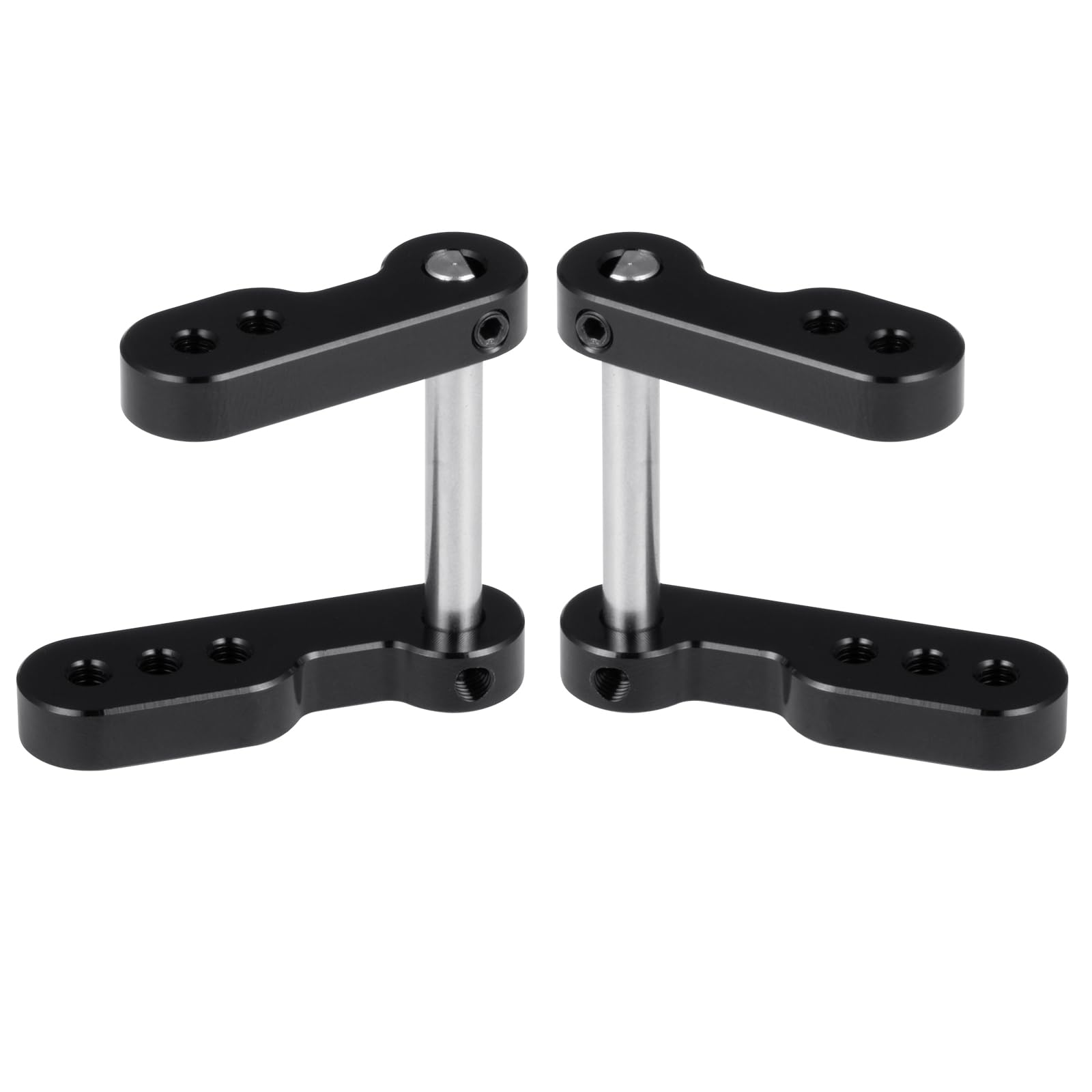 AXspeed Aluminium Servo Steering Fixed Mount Bracket for 1:10 Tamiya Clod Buster RC Car (Style A)