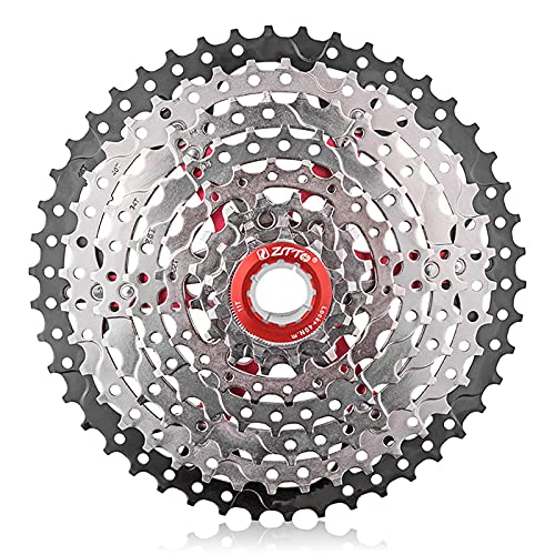 HUIOP Freewheel, 8 Speed 11-46T Cassette Freewheel Mountain Bike Bicycle Parts