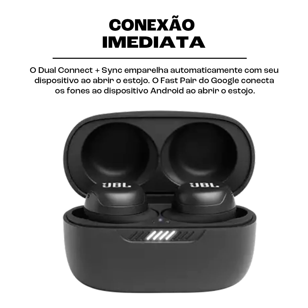 JBL LIVEFREE NC+ TWS　ワイヤレスイヤホン　ブラック JBL, Fone de Ouvido Bluetooth, Live Free NC+ TWS - Preto | Amazon